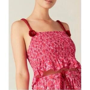 Figue Lucinda Smocked Tank Top Size M